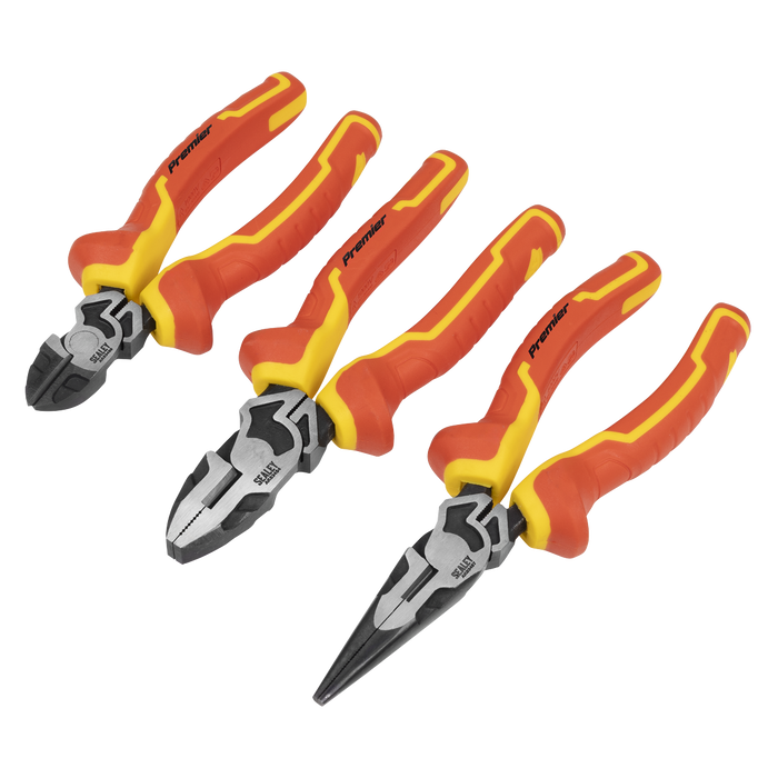 Premier High Leverage Pliers Set 3pc - VDE Approved | AK83452