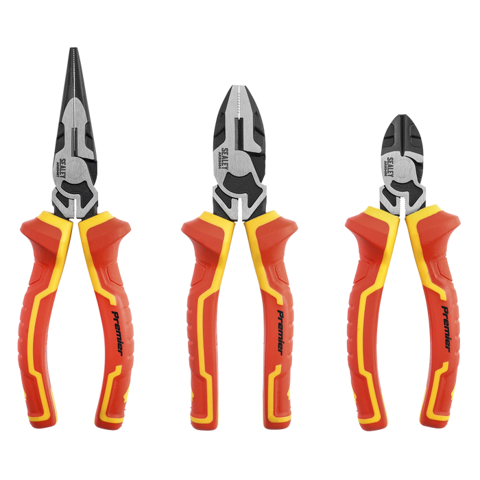 Premier High Leverage Pliers Set 3pc - VDE Approved | AK83452