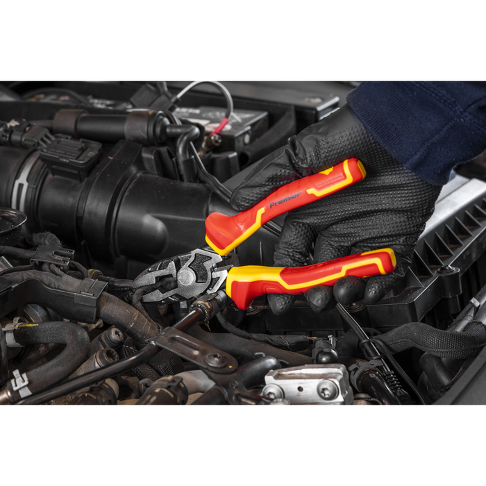 Premier High Leverage Combination Pliers 175mm - VDE Approved | AK83454