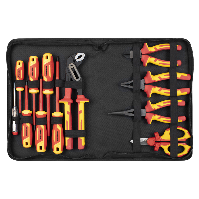 Screwdriver, Pliers & Scissor Set 12pc - VDE Approved | AK83463