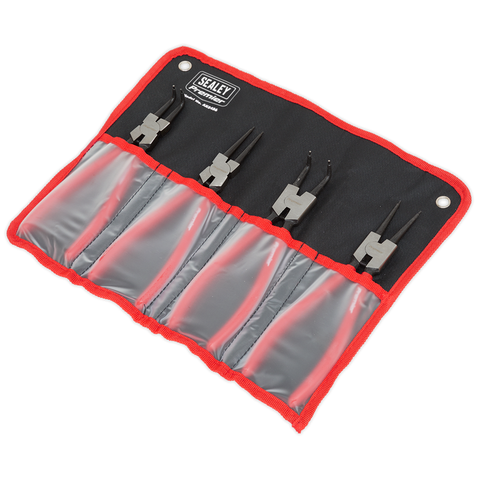 Premier Internal/External Circlip Pliers Set 230mm 4pc | AK8456