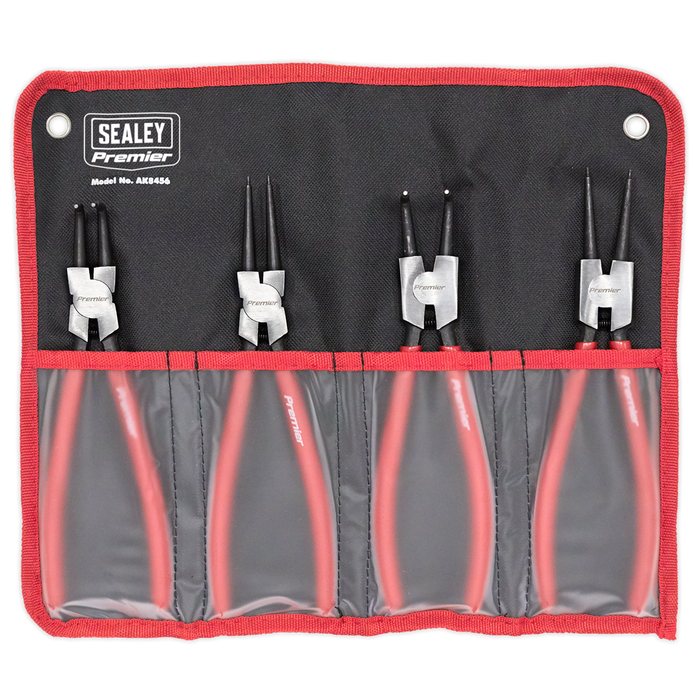 Premier Internal/External Circlip Pliers Set 230mm 4pc | AK8456