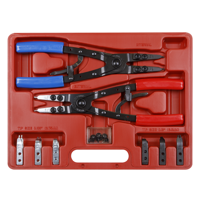 Premier Heavy-Duty Circlip Pliers Set Internal/External 265mm | AK8500