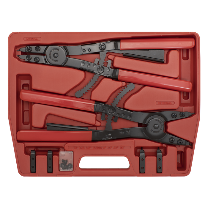 Premier Heavy-Duty Circlip Pliers Set Internal/External 400mm | AK8501
