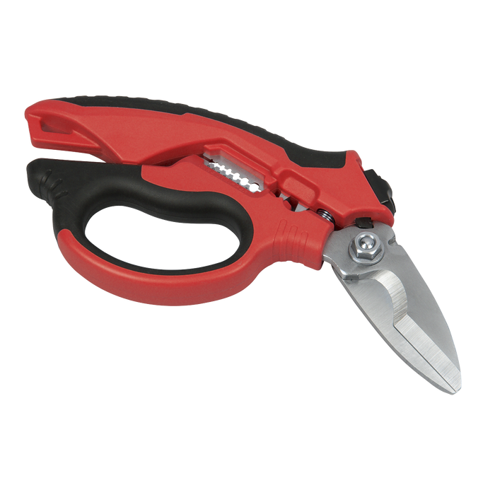 Heavy-Duty Electrician's Angled Shears 200mm 3-In-1 | AK8527