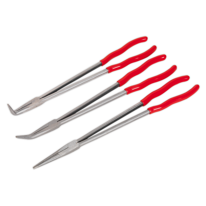Premier Extra-Long Needle Nose Pliers Set 400mm 3pc | AK8576