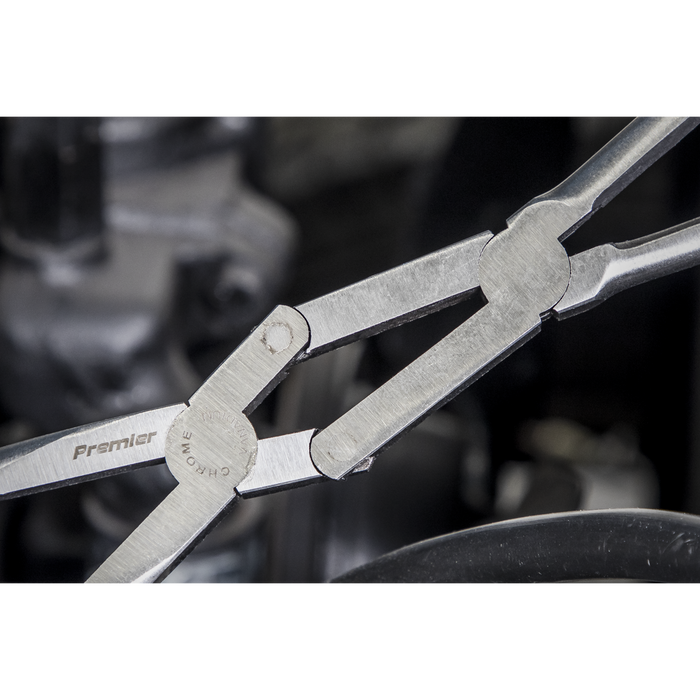 Premier Needle Nose Pliers 45° Long Reach Double Joint Pliers 335mm | AK8592