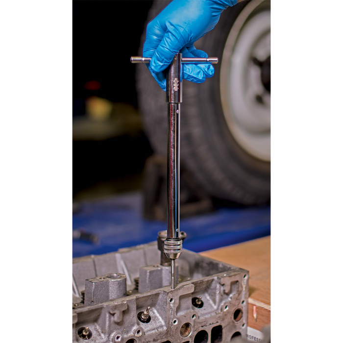 Ratchet Long Handle Tap Wrench M5-M12 | AK879WL