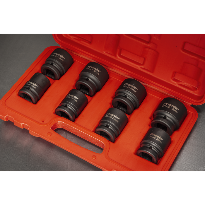 Premier Impact Socket Set 3/4"Sq Drive 8pc | AK886