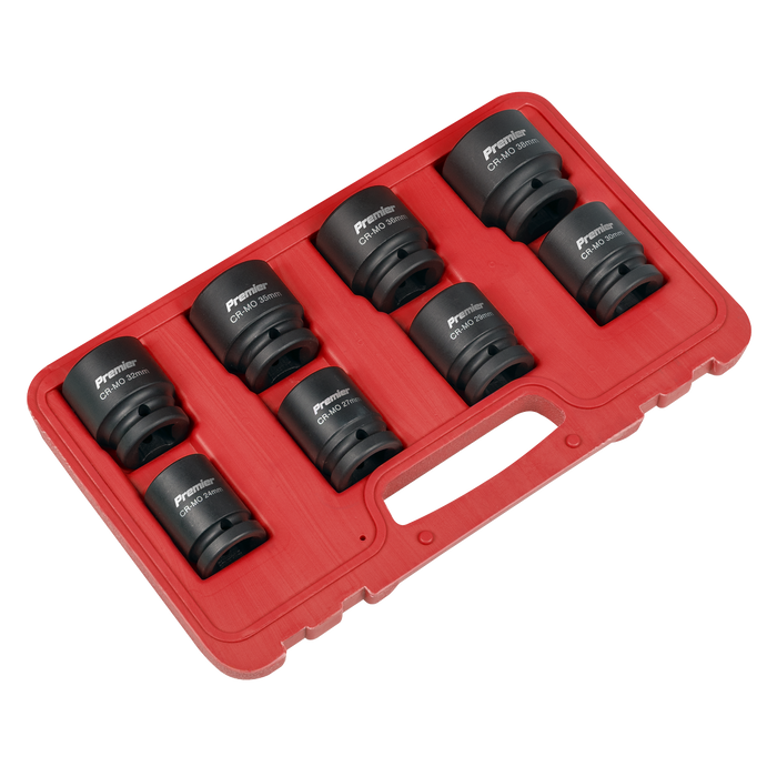 Premier Impact Socket Set 3/4"Sq Drive 8pc | AK886