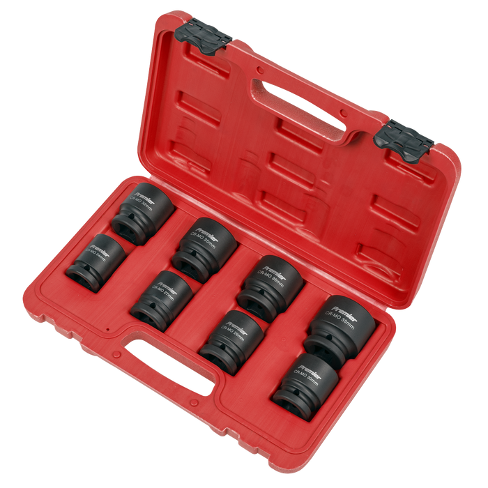 Premier Impact Socket Set 3/4"Sq Drive 8pc | AK886