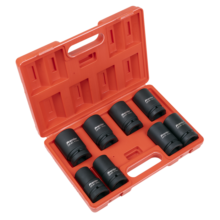 Premier Deep Impact Socket Set 1"Sq Drive 8pc | AK888M