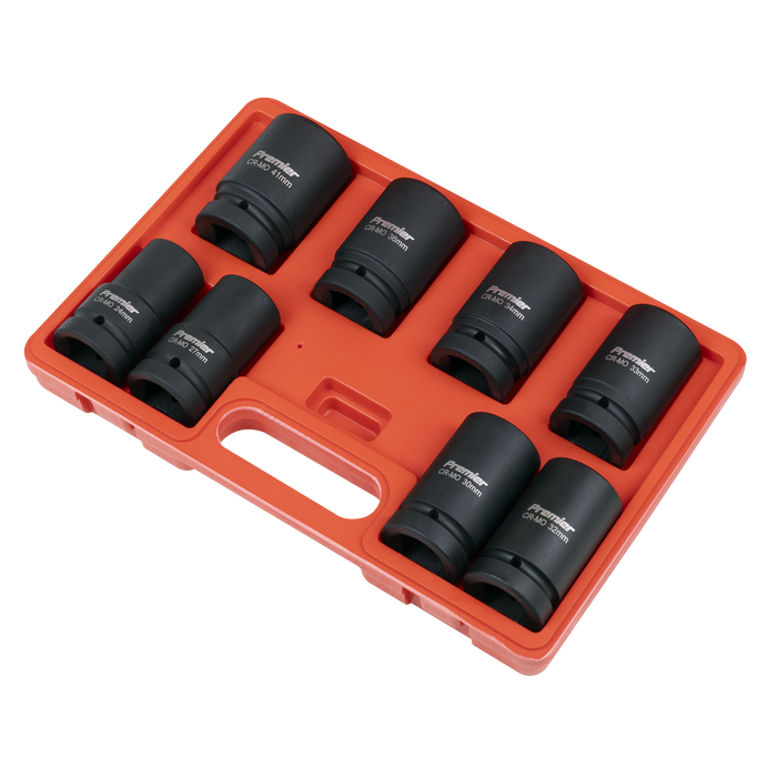 Premier Deep Impact Socket Set 1"Sq Drive 8pc | AK888M