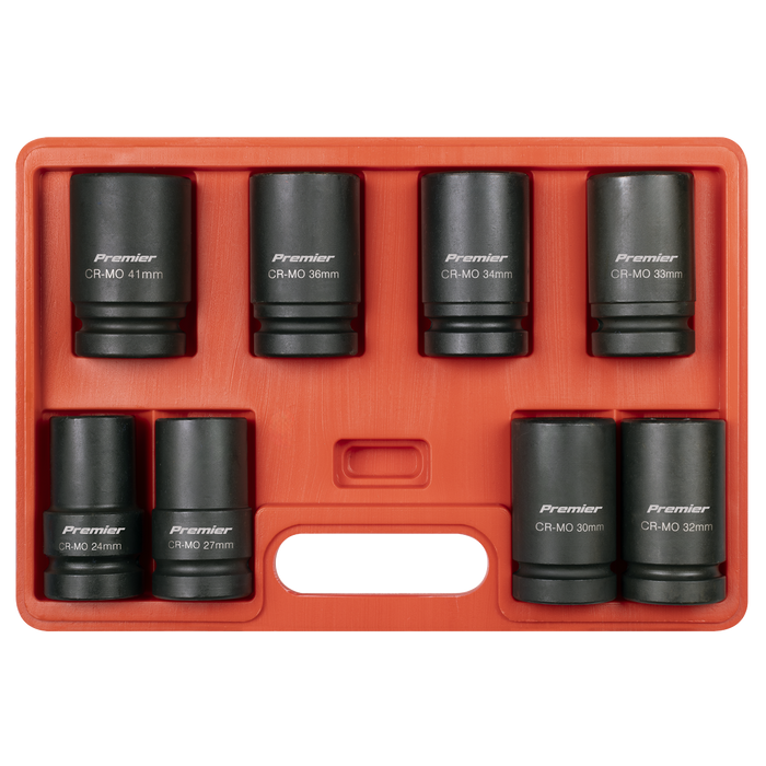 Premier Deep Impact Socket Set 1"Sq Drive 8pc | AK888M