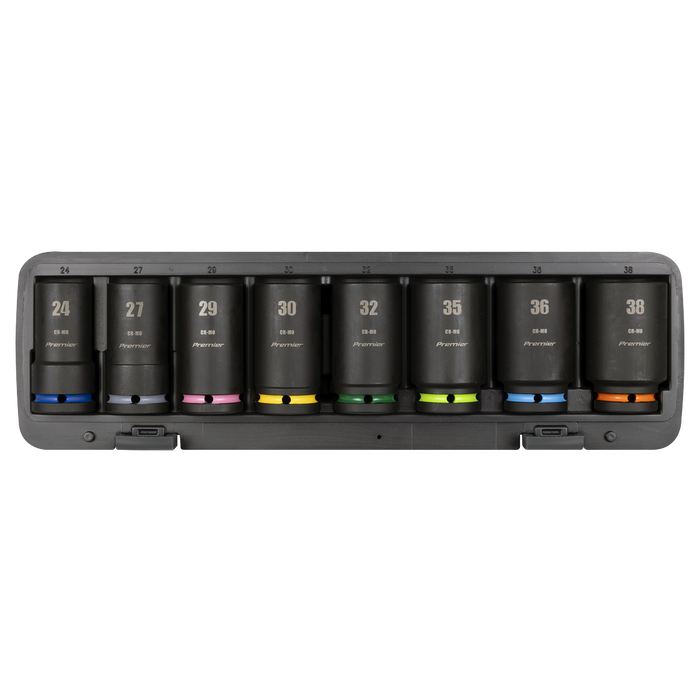 Premier Deep Impact Socket Set 3/4"Sq Drive 8pc | AK8891M