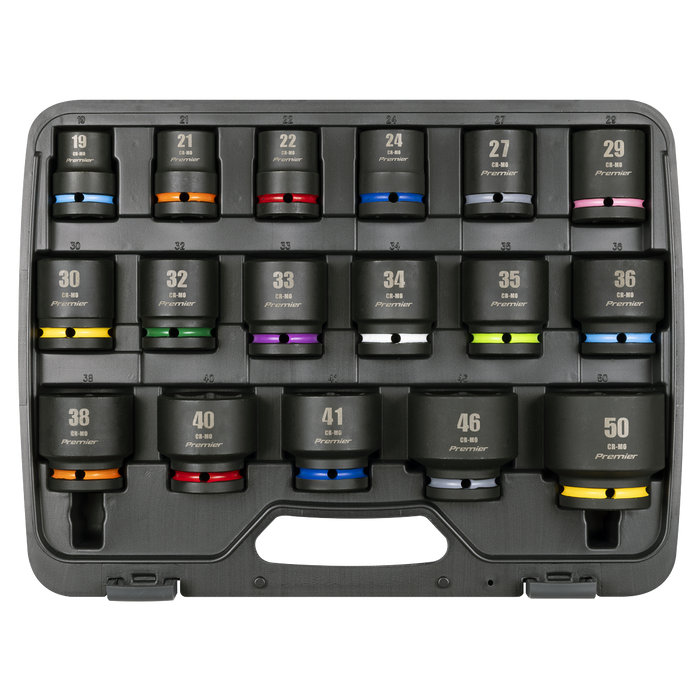Premier Impact Socket Set 3/4"Sq Drive 17pc | AK8892M