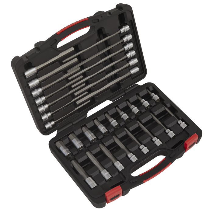 Premier Platinum Hex Socket Bit Set 3/8"Sq Drive 30pc | AK89000