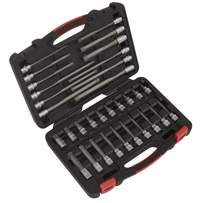 Premier Platinum TRX-Star* Socket Bit Set 3/8"Sq Drive 32pc | AK89001