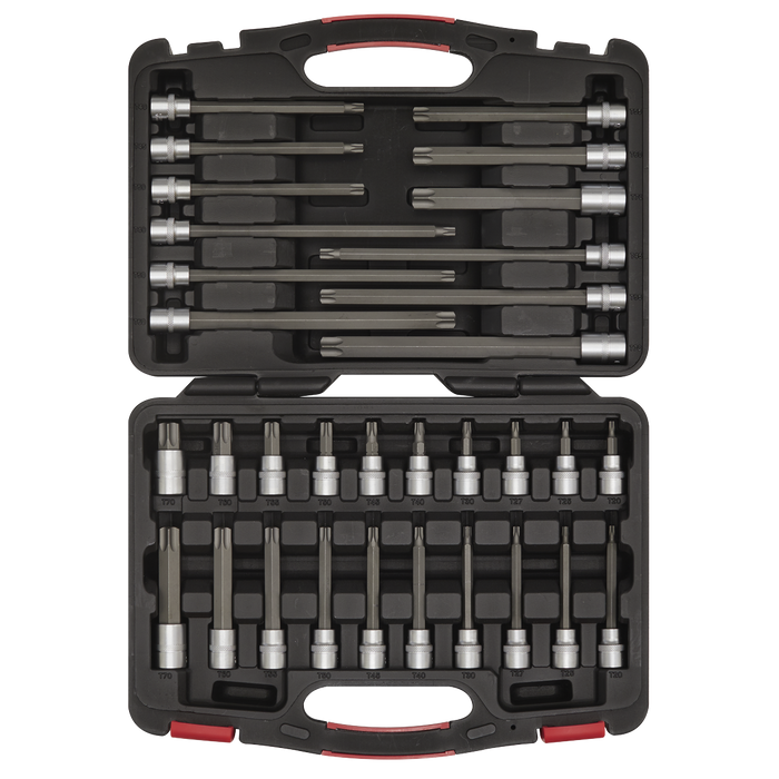 Premier Platinum TRX-Star* Socket Bit Set 3/8"Sq Drive 32pc | AK89001