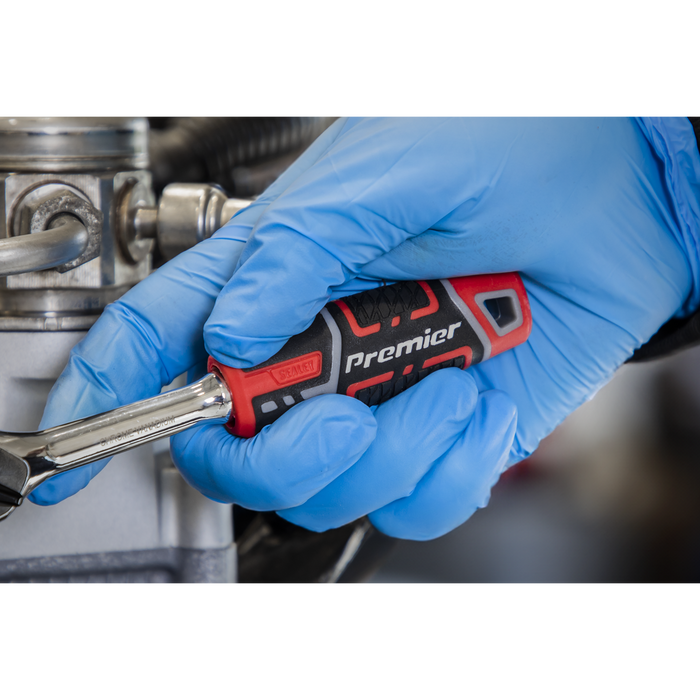 Premier Ratchet Wrench with Flip Reverse 1/4"Sq Drive | AK8934