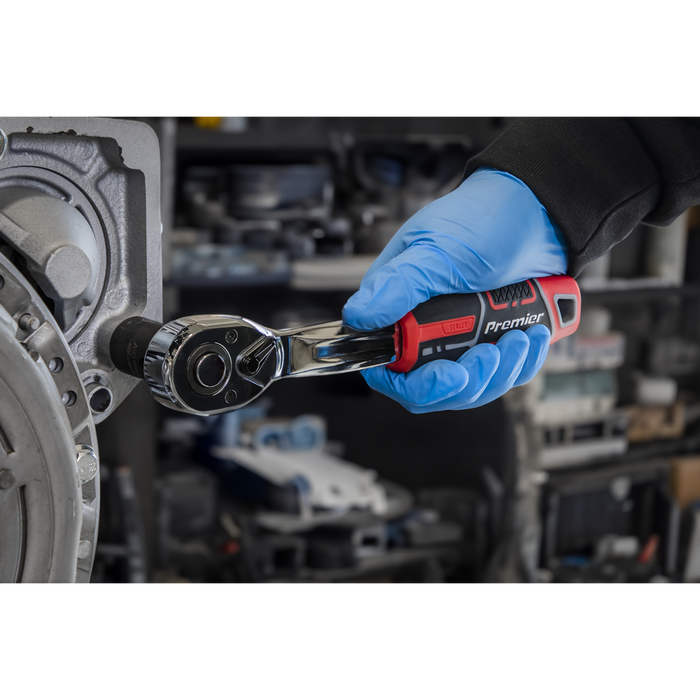 Premier Pear-Head Offset Ratchet Wrench with Flip Reverse 1/2"Sq Drive | AK8939