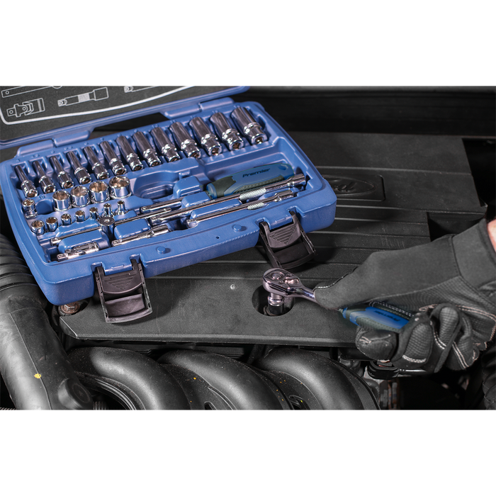 Premier Socket Set 1/4"Sq Drive 33pc | AK8990