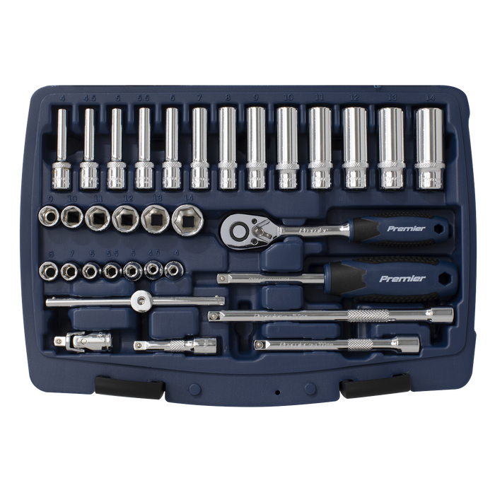Premier Socket Set 1/4"Sq Drive 33pc | AK8990