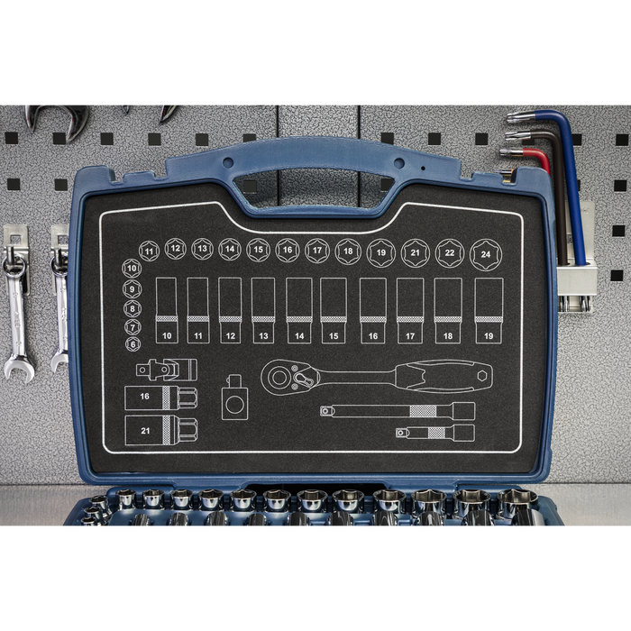 Premier Socket Set 3/8"Sq Drive 34pc | AK8991