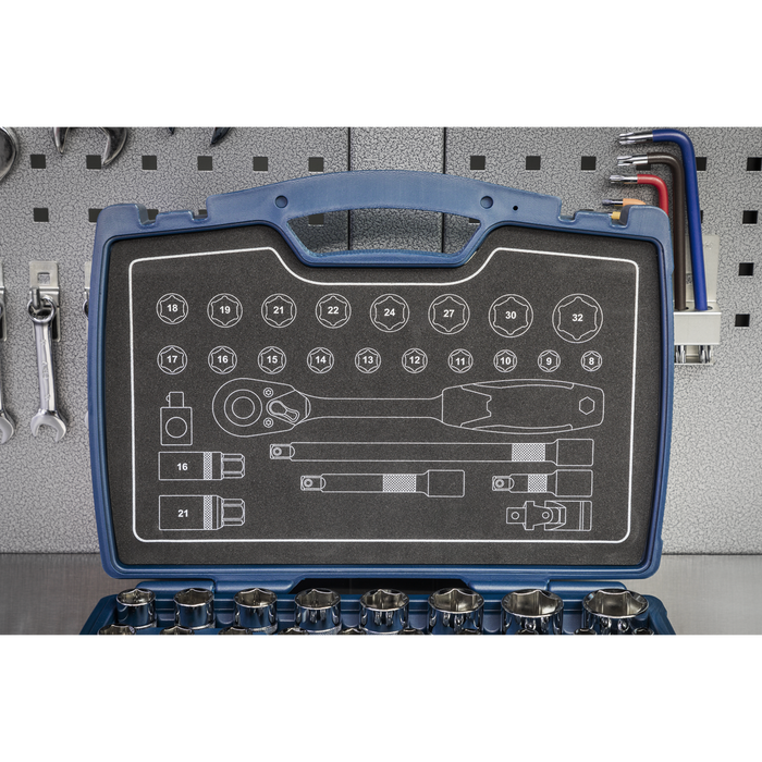 Premier Socket Set 1/2"Sq Drive 26pc | AK8992