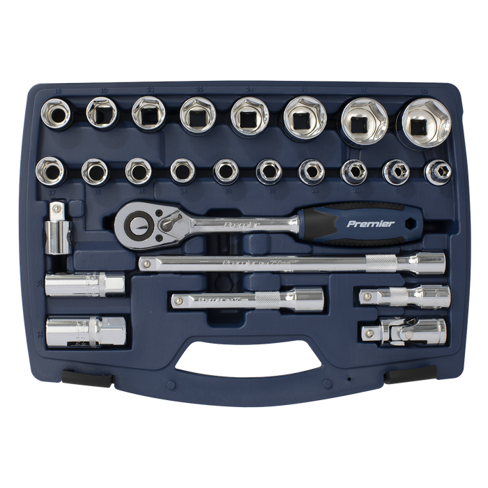 Premier Socket Set 1/2"Sq Drive 26pc | AK8992