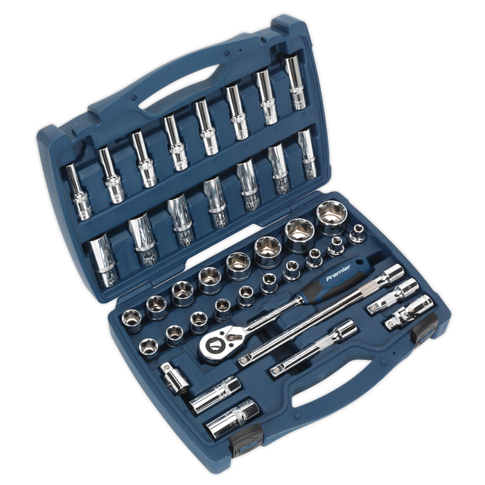 Premier Socket Set 1/2"Sq Drive 41pc | AK8993