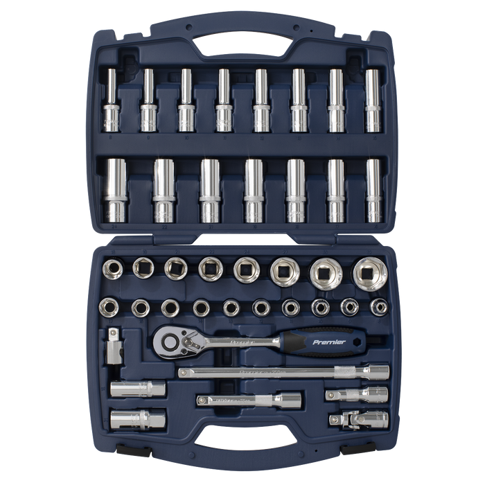 Premier Socket Set 1/2"Sq Drive 41pc | AK8993
