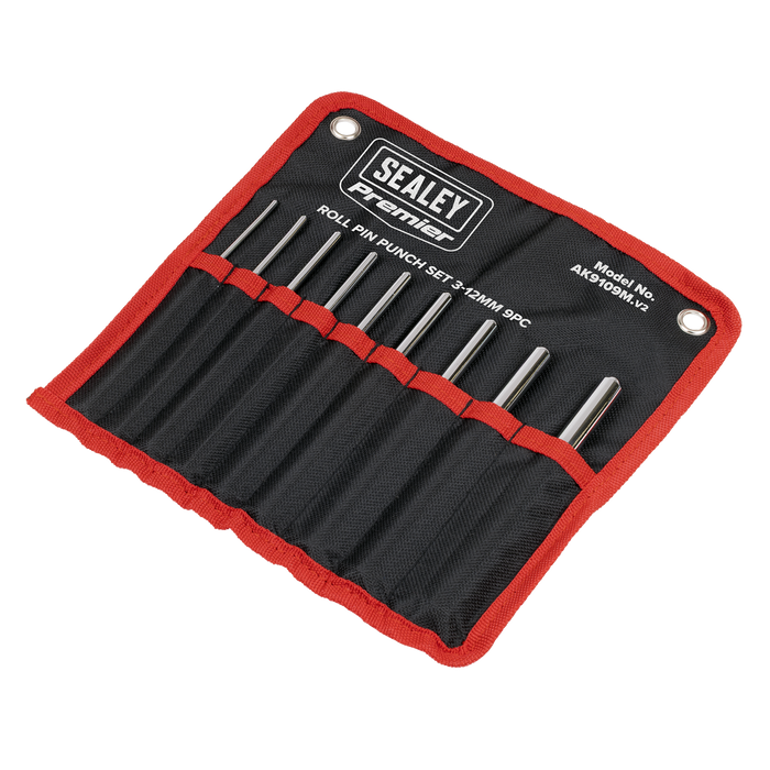 Premier Roll Pin Punch Set 3-12mm 9pc | AK9109M