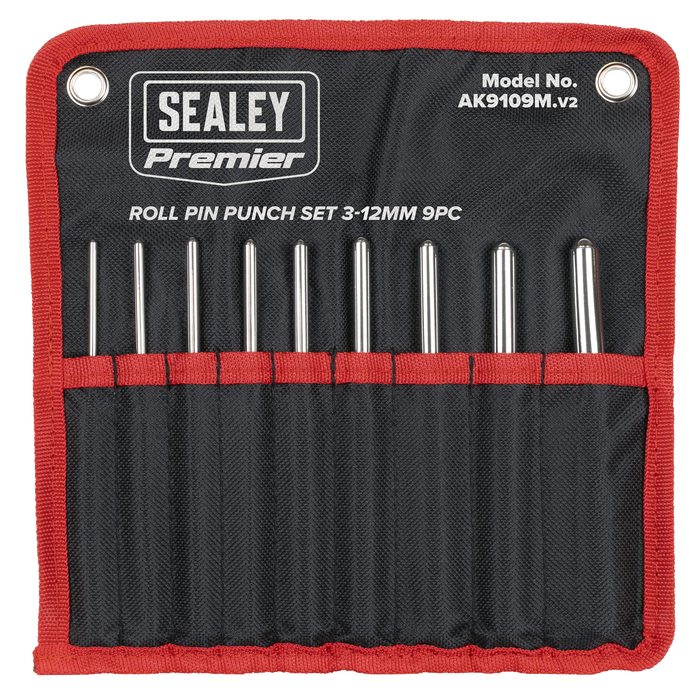 Premier Roll Pin Punch Set 3-12mm 9pc | AK9109M