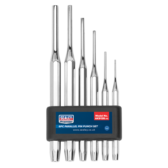 Premier Parallel Pin Punch Set 6pc | AK9128
