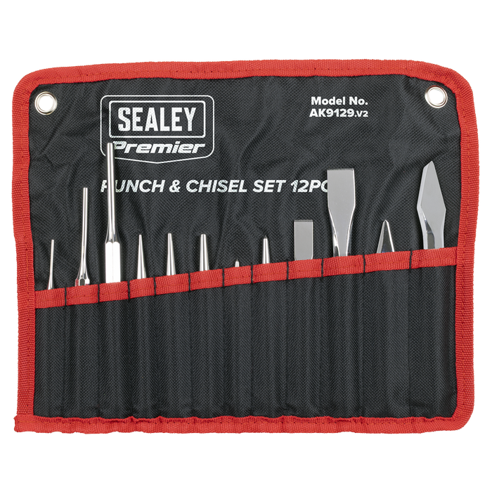 Premier Punch & Chisel Set 12pc | AK9129