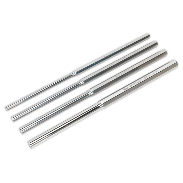 Premier Extra-Long Parallel Pin Punch Set 4pc | AK9147