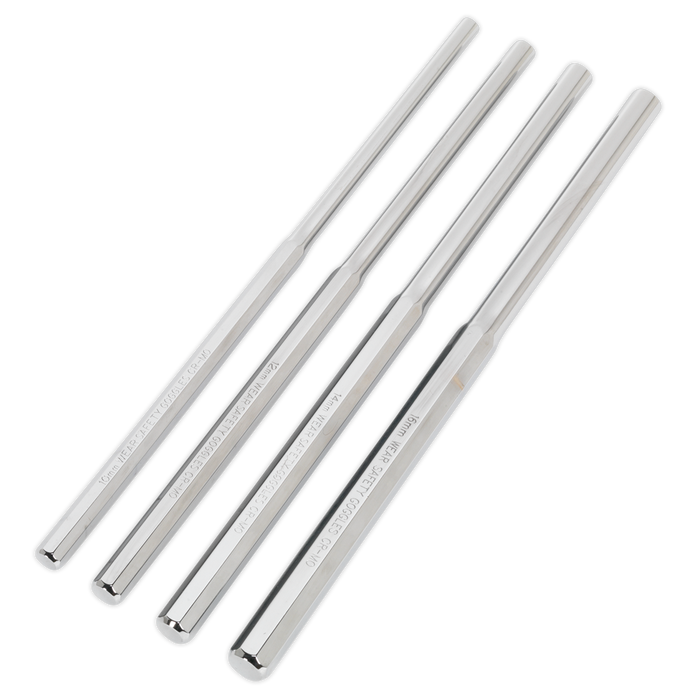 Premier Extra-Long Parallel Pin Punch Set 4pc | AK9147