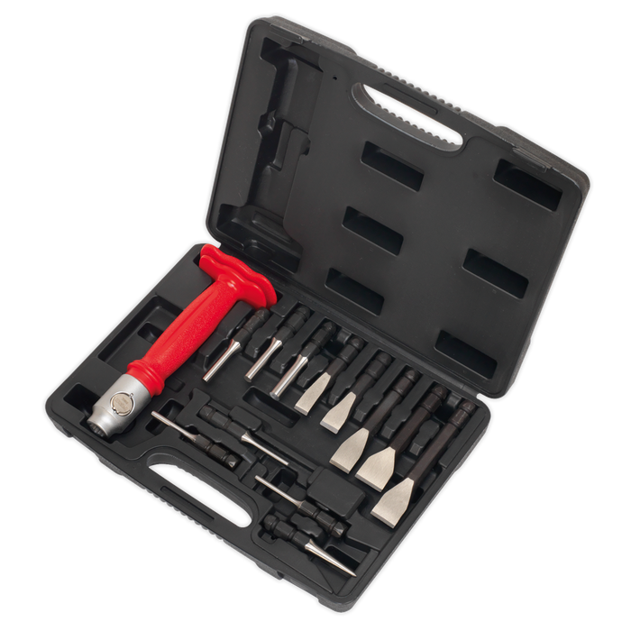 Premier Interchangeable Punch & Chisel Set 13pc | AK9215