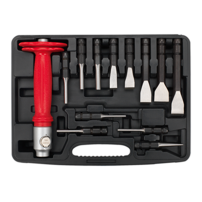 Premier Interchangeable Punch & Chisel Set 13pc | AK9215
