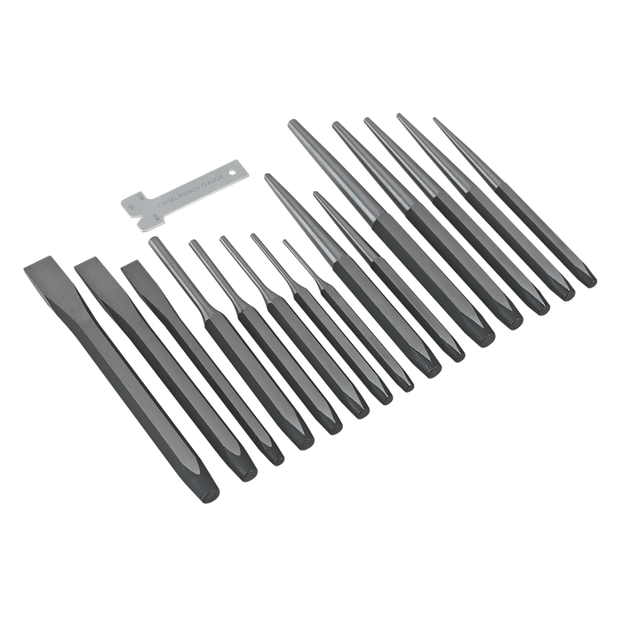 Premier Punch & Chisel Set 16pc | AK9216