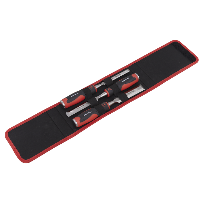 Premier Hammer-Thru Wood Chisel Set 3pc | AK9238