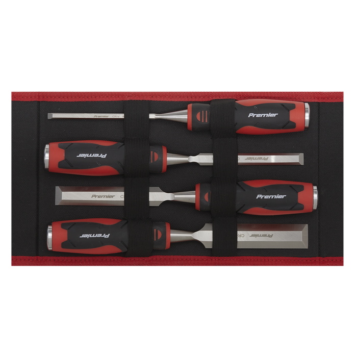Premier Hammer-Thru Wood Chisel 4pc Set | AK9239