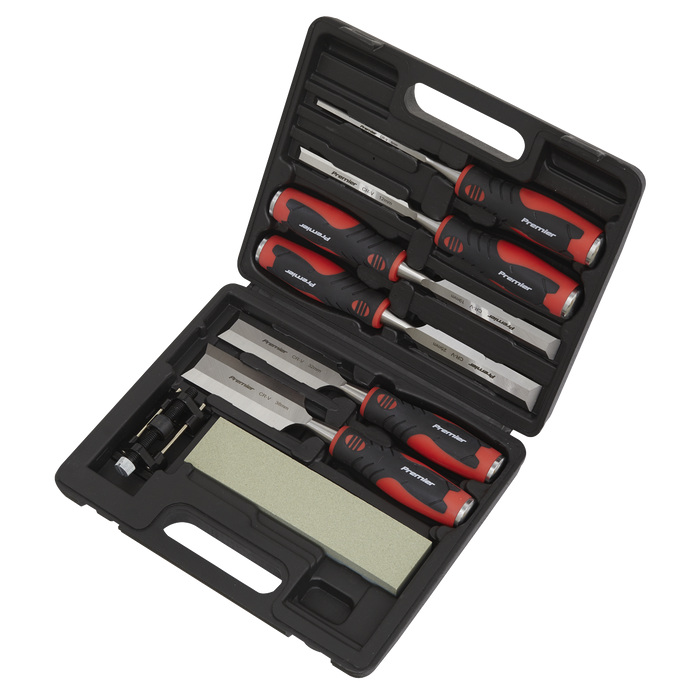Premier Hammer-Thru Wood Chisel Set 8pc | AK9240