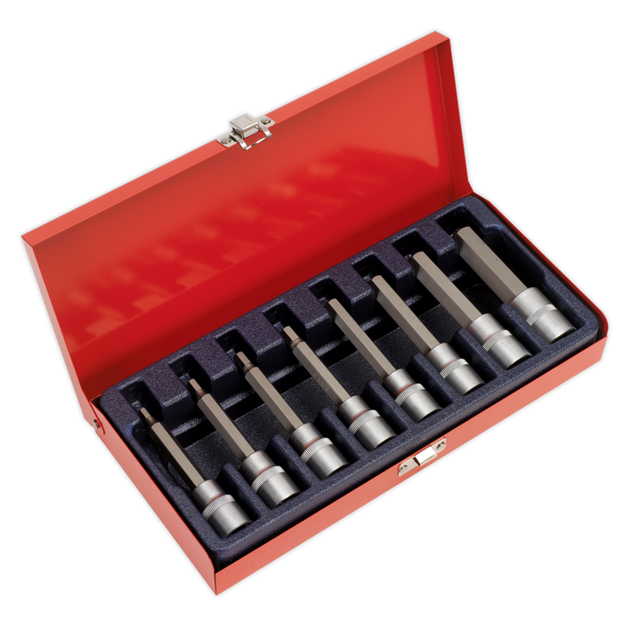 Premier Hex Socket Bit Set 1/2"Sq Drive 8pc | AK9310