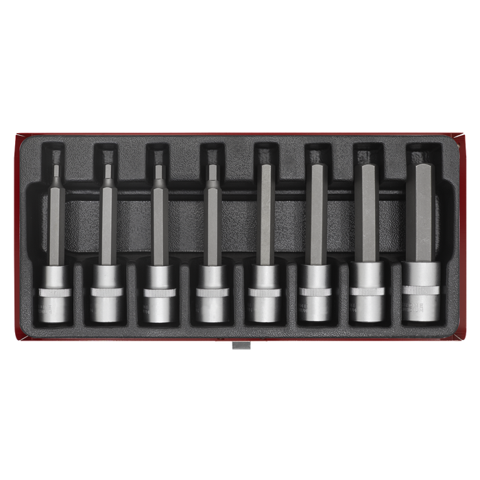 Premier Hex Socket Bit Set 1/2"Sq Drive 8pc | AK9310