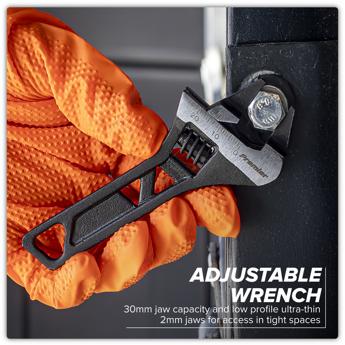 Premier Low Profile Adjustable Wrench 140mm | AK9568