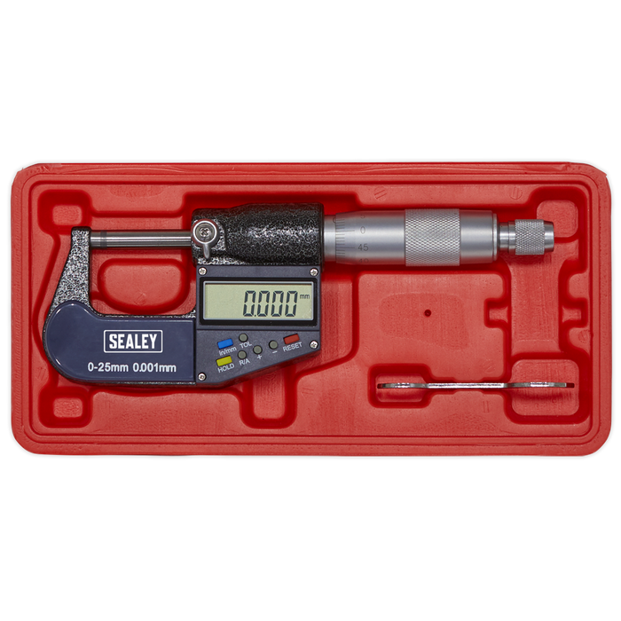 Digital External Micrometer 0-25mm(0-1") | AK9635D