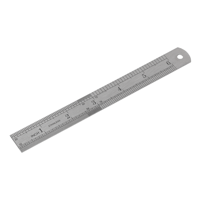 Stainless Steel Rule 6" (150mm) | AK9640