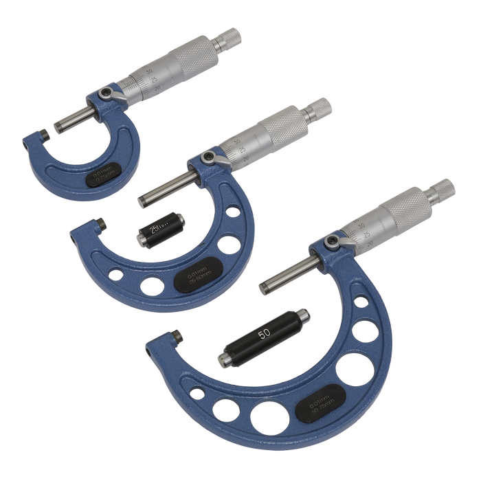 External Micrometer Set 3pc | AK9651M